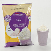  Big Train 3.5 lb. Dragonfly Taro Blended Creme Frappe Mix - Exotic (5/Case) 