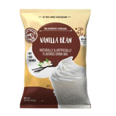  Big Train Rich Vanilla Bean Blended Creme Frappe Mix - 3.5 lbs. (5/Case) 
