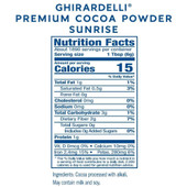  Ghirardelli Chocolate Sunrise Dutch Cocoa Powder Bulk 25-lbs 