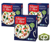 MINUTE RICE Minute Rice Long-grain Rice, GF, NON GMO, 3 kg/6.61lbs Bulk (3/CASE) 