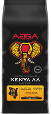 Cafe Agga Café Agga KENYA AA Espresso Dark Roast Coffee Beans - 0.9 Kg 2 Lbs Bag (6/Case) 