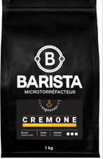  Café Barista CREMONE Medium Blend Coffee Beans - 1 Kg 2.2 lbs (6/Case) 