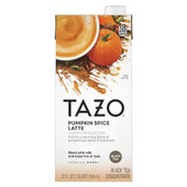  Tazo Pumpkin Spice Black Tea Latte 1:1 Concentrate - 32 fl. oz.  (12/Case) 