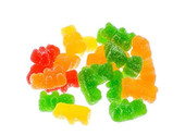  Kervan Sour Gummy Bears 5 lb. - 4/Case - Delight in Every Bite 