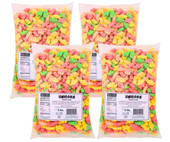  Kervan Gummy Unicorns 5 lb. - 4/Case - Magical and Sweet Dessert Topping 