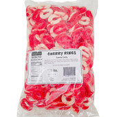  Kervan Gummy Cherry Rings 5 lb. - 4/Case - Sweeten Tart Cherry Bliss 