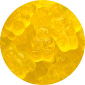  Albanese Mango Gummi Bears 5 lb. - 4/Case | Sweet and Tropical Gummy Candy 