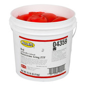  Rich's Red Buttrcreme Icing - 15 lb. Pail for Vibrant Creations 