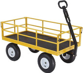 GORILLA Gorilla 1,200 lb. Heavy-Duty Steel Utility Cart - Unrivaled Strength 