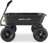 GORILLA Gorilla 1,600 lb. Heavy-Duty Poly Yard Dump Cart - Versatile Strength 