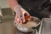 Rich's Donut Glaze - 40 lbs. Pail Irresistible Sweetness for Effortless Glazing - Chicken Pieces