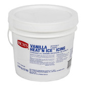 Rich's Vanilla Heat 'n Ice Donut & Roll Icing - 12 lbs. Pail Flavorful Elegance - Chicken Pieces