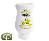 Real Juicy Pear Puree Infused Syrup 16.9 fl. oz. - Authentic Pear Flavor - Chicken Pieces