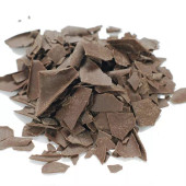 TOPPERS Dark Chocolate Flakes Topping - 45 lb Bag | Finely Chopped Shavings - Chicken Pieces