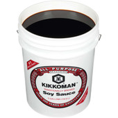 Kikkoman Traditionally Brewed Soy Sauce - 5 Gallon Pail Bulk Food Service I Pallet of 36 I Total 72 Gallons - Chicken Pieces