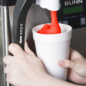 Slush Puppie Cherry Slushy 5:1 Concentrate 1 Gallon/3.78L