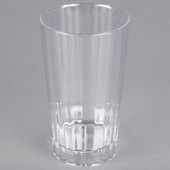 Cambro 12 oz Clear Plastic Tumbler (36/Case) - Shatter-Resistant - Chicken Pieces