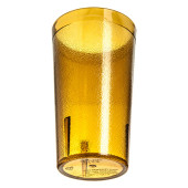 Carlisle 12 oz Amber Textured Plastic Tumbler (72/Case) - Durable Drinkware - Chicken Pieces