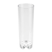 GET 12 oz Clear Plastic Tumbler (24/Case) - Sleek, Chip-Resistant Drinkware - Chicken Pieces