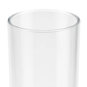 GET 12 oz Clear Plastic Tumbler (24/Case) - Sleek, Chip-Resistant Drinkware - Chicken Pieces