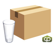 Carlisle 32 oz Clear Textured Plastic Tumbler (24/Case) -Durable Drinkware - Chicken Pieces