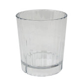 Cambro 12 oz Clear Plastic Tumbler (36/Case) - Durable Polycarbonate Drinkware - Chicken Pieces