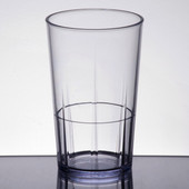 Cambro 10 oz Clear Plastic Tumbler (36/Case) - Durable, Glass-Like Drinkware - Chicken Pieces