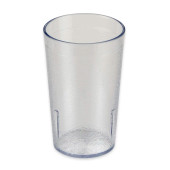 GET 5 oz Clear Textured Plastic Tumbler (72/Case) - Durable, BPA-Free Drinkware - Chicken Pieces