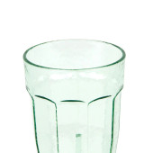 Cambro 12 oz Spanish Green Hammered Plastic Tumbler (36/Case) - Lightweight - Chicken Pieces