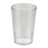 GET 8 oz Clear Textured Plastic Tumbler (72/Case) - Versatile Design - Chicken Pieces