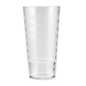 GET 20 oz Clear Plastic Tumbler (24/Case) - BPA-Free SAN Material - Chicken Pieces