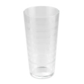 GET 20 oz Clear Plastic Tumbler (24/Case) - BPA-Free SAN Material - Chicken Pieces