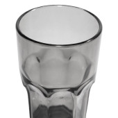 Carlisle 10 oz Louis™ Tumbler - Plastic, Smoke (24/Case) - Break Resistant - Chicken Pieces