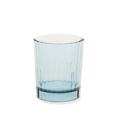 Cambro 12 oz Azure Blue Plastic Tumbler (36/Case) - Durable Polycarbonate - Chicken Pieces