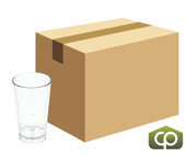 Cambro 8 oz Clear Plastic Tumbler (36/Case) - Plastic Durability - Chicken Pieces
