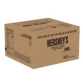 HERSHEY'S 48 fl. oz. Special Dark Fudge Topping - Rich Dark Chocolate (4/Case) - Chicken Pieces