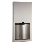 Bobrick Automatic Recessed Hand Dryer - 17 Second Dry Time, Stainless, 115V - Chicken Pieces