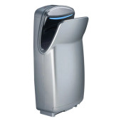 World Dryer Automatic Vertical Hand Dryer - 12 Second Dry Time, Silver, 110-120V - Chicken Pieces