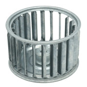 Pinnacle Dryer Blower Wheel for P3-12S - Galvanized Steel, 1/4" Bore - Chicken Pieces
