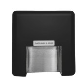 Pinnacle Dryer Automatic Hand Dryer - 15 Second Dry Time, Black, 120V - Chicken Pieces