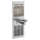 Elkay Wall Mount Bottle Filling Station with Drinking Fountain - Refrigerated - Chicken Pieces