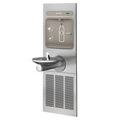 Elkay Wall Mount Bottle Filling Station with Drinking Fountain - Refrigerated - Chicken Pieces