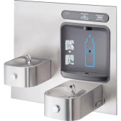 Halsey Taylor HTHBWF-HRFSEBP-I Wall Mount Drinking Fountain Bottle Filler - Filtered - Chicken Pieces