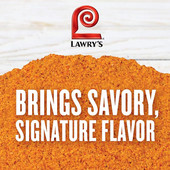 Lawry's 5 lb. Seasoned Salt (4/Case) - Bold, Zesty Flavor without MSG - Chicken Pieces