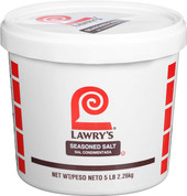 Lawry's 5 lb. Seasoned Salt (4/Case) - Bold, Zesty Flavor without MSG - Chicken Pieces