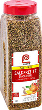 Lawry's Salt-Free 17 Seasoning, 20 oz. - 6/Case - Blend for Lively Dishes - Chicken Pieces