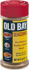 Old Bay Seasoning, 2.62 oz. - 12/Case - The Classic Flavor Enhancer - Chicken Pieces