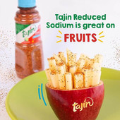 Tajin Reduced Sodium Classic Seasoning, 5 oz. - 24/Case - Flavorful Blend - Chicken Pieces