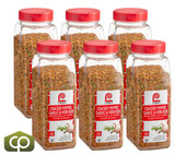 Lawry's Cracked Pepper, Garlic, and Herb Rub, 24 oz. - 6/Case - Bold Flavor - Chicken Pieces