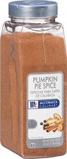 McCormick Culinary Pumpkin Pie Spice, 1 lb. - 6/Case Essential Fall Flavor - Chicken Pieces